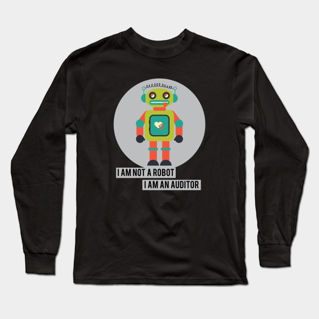 AUDITOR Long Sleeve T-Shirt by The Goodness